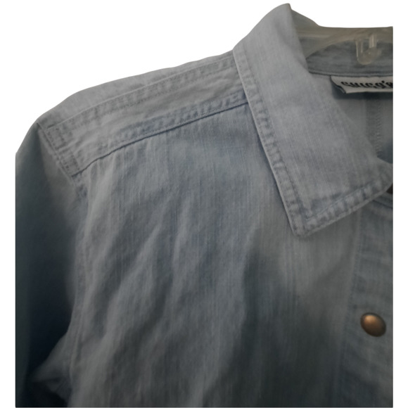 Chicos Design Light Wash Denim Jacket - Picture 5 of 11